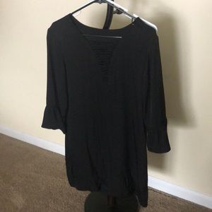 Small black dress silky